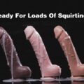 8.5 Inch Vibrating Squirting Dildo with Remote Control - Medium - Image 2